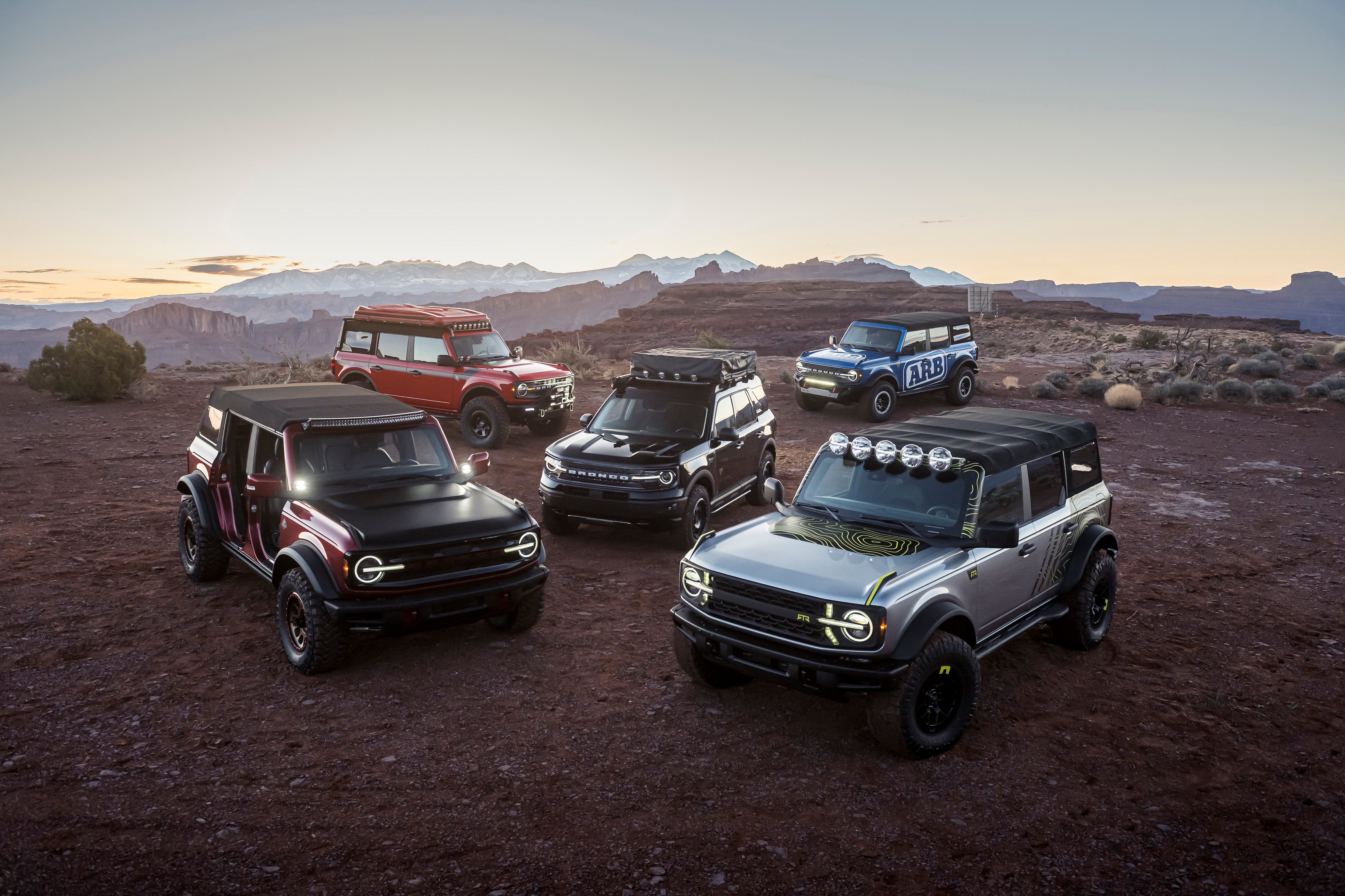 2021 ford deals bronco factory accessories